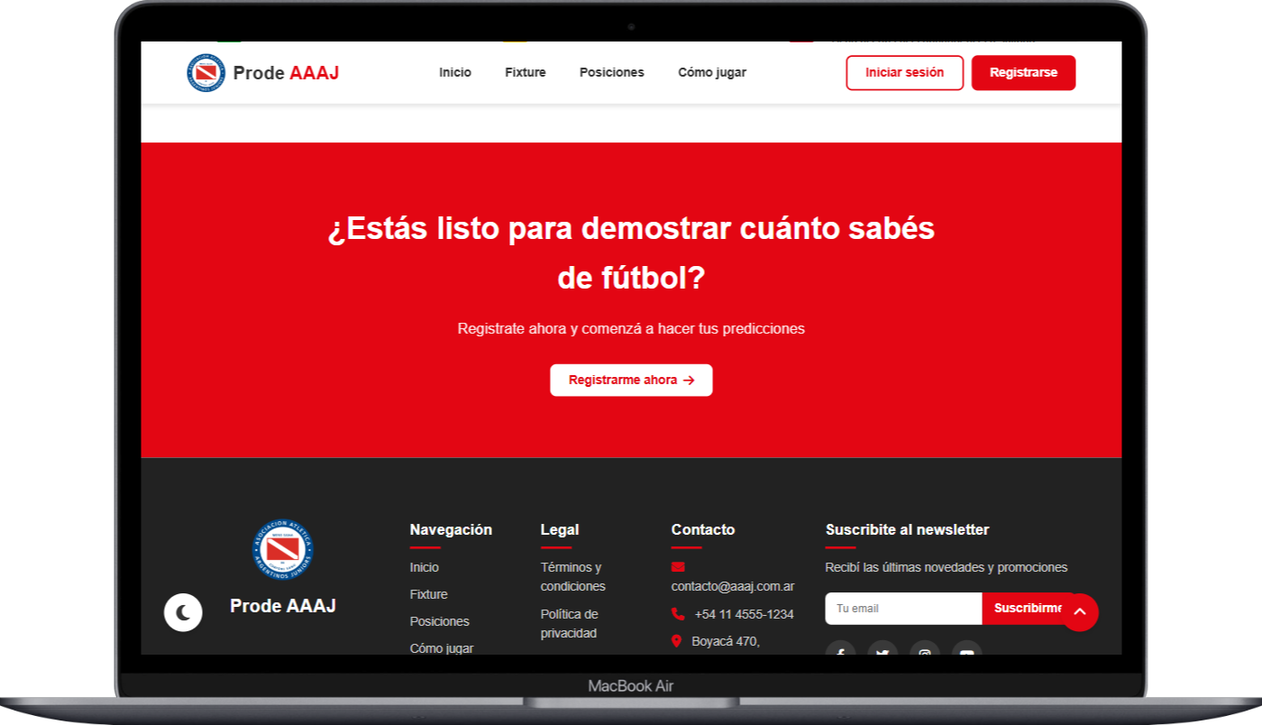 ProdeAAAJ Screenshot 4